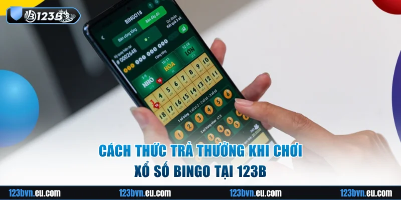 Cách thức trả thưởng khi chơi xổ số Bingo tại 123B