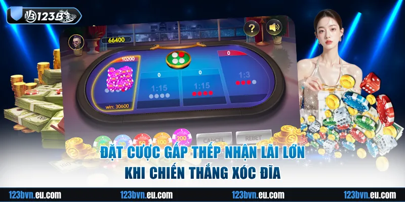 Đặt cược gấp thếp nhận lãi lớn khi thắng